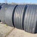  Opony używane naczepowe 385/65r22.5 Hankook TH22 / 9mm