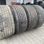  Opony ciężarowe używane prowadzące 385/55R22.5 GOODYEAR ULTRA GRIP WTS / 11-12mm