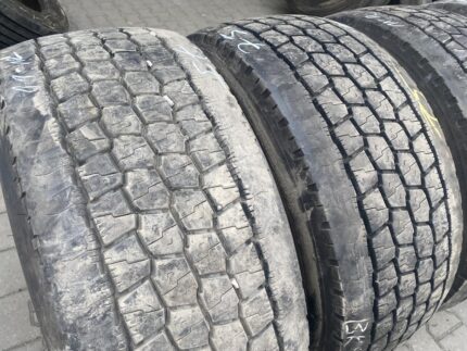 Opony ciężarowe używane prowadzące 385/55R22.5 GOODYEAR ULTRA GRIP WTS / 11-12mm