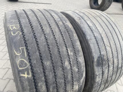 Opony ciężarowe używane naczepowe 455/40R22.5 ADVANCE GL251T / 4-8mm