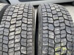 Opony używane ciężarowe napędowe 295/60R22.5 BIEŻNIKOWANA RECAMIC TYP MICHELIN XW4S / 15-16mm