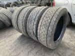 Opony używane ciężarowe napędowe 295/55R22.5 GOODYEAR KMAX D GEN-2 / 10-13mm