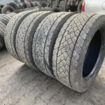  Opony używane ciężarowe napędowe 295/55R22.5 GOODYEAR KMAX D GEN-2 / 10-13mm
