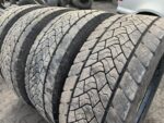 Opony używane ciężarowe napędowe 295/55R22.5 GOODYEAR KMAX D GEN-2 / 10-13mm