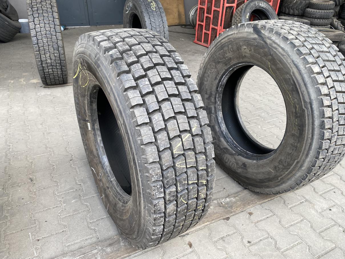 Opona ciężarowa używana napędowa 315/70R22.5 CONTINENTAL HDR2+ / 100% Bieżnika Opona ciężarowa używana napędowa 315/70R22.5 CONTINENTAL HDR2+ / 100% Bieżnika
