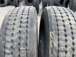 Opony używane ciężarowe przednie 315/60R22.5 GOODYEAR KMAX S GEN-2 / 6-9mm