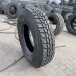  Opona używana ciężarowa napędowa budowlana 13R22.5 BIEŻNIKOWANA TYP MICHELIN XDY3 / 15-17mm