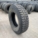  Opona używana ciężarowa napędowa budowlana 315/80R22.5 BIEŻNIKOWANA TYP GOODYEAR OMNITRAC MSD / 16-18mm