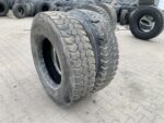 Opony używane ciężarowe napędowe budowlane 315/80R22.5 BIEŻNIKOWANA TYP GOODYEAR OMNITRAC MSD / 15-18mm