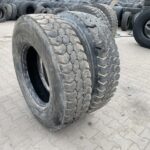  Opony używane ciężarowe napędowe budowlane 315/80R22.5 BIEŻNIKOWANA TYP GOODYEAR OMNITRAC MSD / 15-18mm