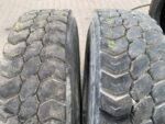 Opony używane ciężarowe napędowe budowlane 315/80R22.5 BIEŻNIKOWANA TYP GOODYEAR OMNITRAC MSD / 15-18mm