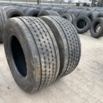  Opony używane ciężarowe przednie 385/55R22.5 GOODYEAR KMAX S GEN-2 / 10-12mm