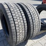 Opony ciężarowe używane napędowe 265/70R17.5 DUNLOP SP444 / 10-11mm