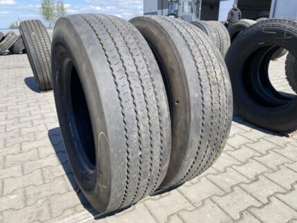 Opony ciężarowe używane prowadzące 265/70R19.5 CONTINENTAL CONTI URBAN HA3 / 8-11mm