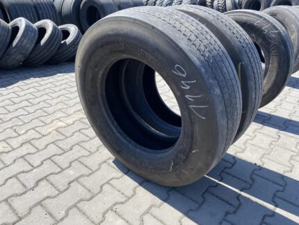 Opony ciężarowe używane prowadzące 265/70R19.5 CONTINENTAL CONTI URBAN HA3 / 8-11mm