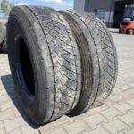  Opony ciężarowe używane napędowe 305/70R19.5 GOODYEAR KMAX D / 7-10mm