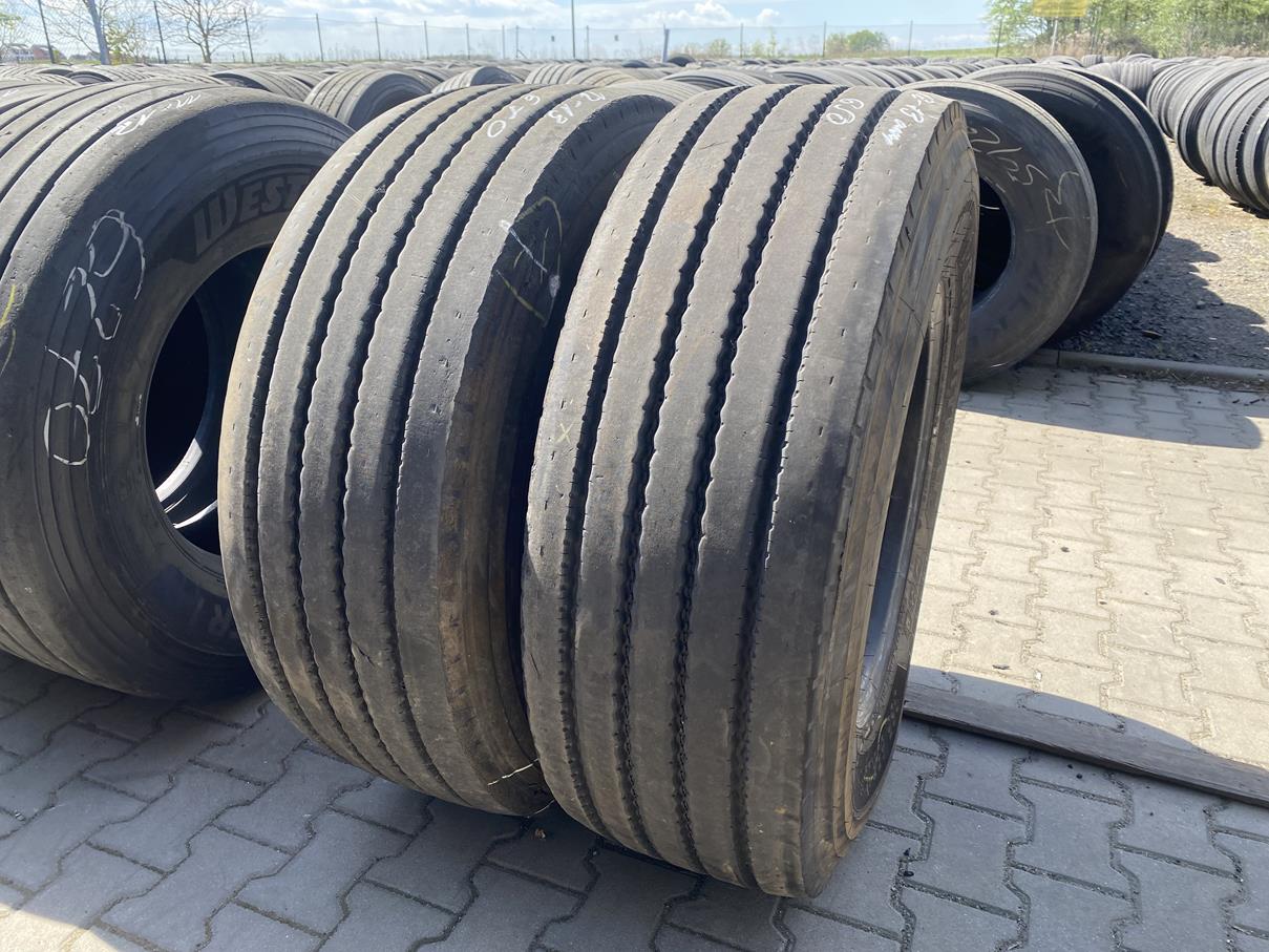 Opony ciężarowe używane naczepowe 385/65R22.5 GREENTRAC GTRT1 / 12-13mm Opony ciężarowe używane naczepowe 385/65R22.5 GREENTRAC GTRT1 / 12-13mm