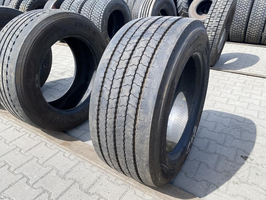 IMG_0128 Opona ciężarowa używana prowadząca 355/50R22.5 PIRELLI R02 PROFUEL STEER / 11mm - obrazek 1