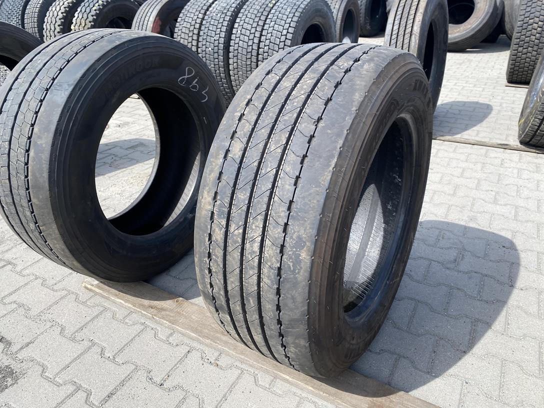 IMG_0135 Opona ciężarowa używana prowadząca 355/50R22.5 GOODYEAR KMAX S GEN-2 / 8-9mm - obrazek 1