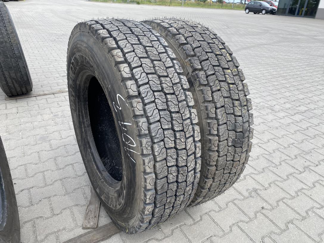 IMG_0879 Opony ciężarowe używane napędowe 295/80R22.5 GOODYEAR ULTRA GRIP WTD / 100% Bieżnika - obrazek 1
