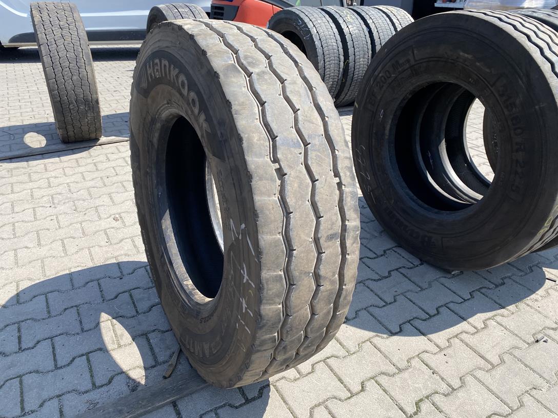 IMG_3213 Opona ciężarowa używana prowadząca 315/80R22.5 HANKOOK SMART WORK AM11 / 12-13mm - obrazek 1