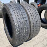 Opony używane napędowe do ciężarówki 295/60R22.5 LEAO GREEN-VAN ETD100 / 8-9mm