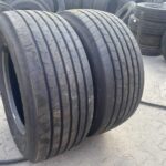 Opony używane ciężarowe naczepowe 385/55R22.5 GOODYEAR KMAX T GEN-2 / 10-11mm
