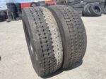 Opony używane ciężarowe przednie mega 315/60R22.5 GOODYEAR KMAX S GEN-2 / 11mm