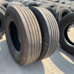 Opony używane ciężarowe przednie 295/80R22.5 CONTINENTAL CONTI COACH HA3 / 9-10mm