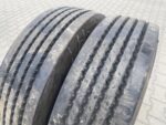 Opony używane ciężarowe prowadzące 275/70R22.5 CONTINENTAL HSU1 / 16-17mm - obrazek 2