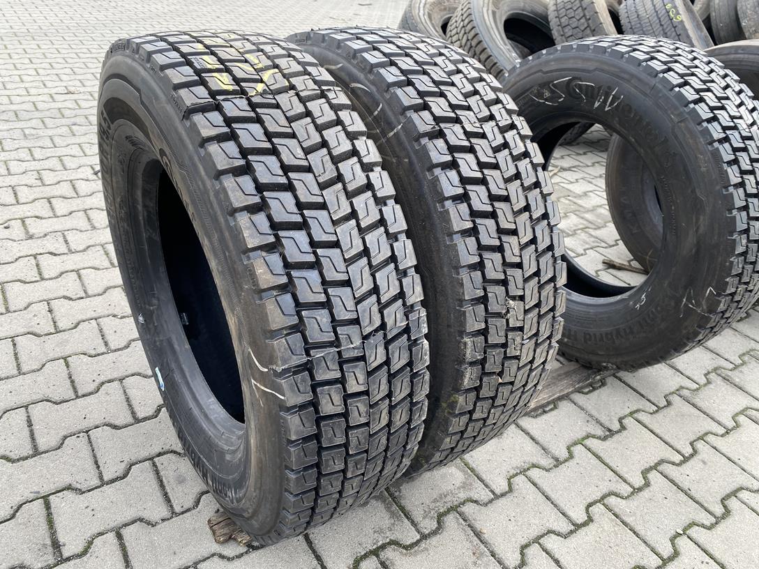 IMG_4199 Opony ciężarowe używane napędowe 265/70R19.5 BIEŻNIKOWANA TYP MICHELIN XDE2 / 100% Bieżnika - obrazek 1