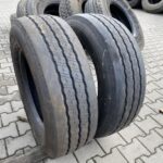 Opony ciężarowe używane naczepowe 265/70R19.5 GOODYEAR KMAX T / 9-11mm