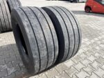 Opony ciężarowe używane prowadzące 385/55R22.5 BRIDGESTONE ECOPIA H-STEER 002 / 8-9mm