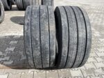 Opony ciężarowe używane prowadzące 385/55R22.5 BRIDGESTONE ECOPIA H-STEER 002 / 8-9mm - obrazek 5