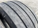 Opony ciężarowe używane prowadzące 385/55R22.5 BRIDGESTONE ECOPIA H-STEER 002 / 8-9mm - obrazek 4