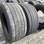 Opony ciężarowe używane prowadzące 385/55R22.5 BRIDGESTONE ECOPIA STEER / 8-9mm