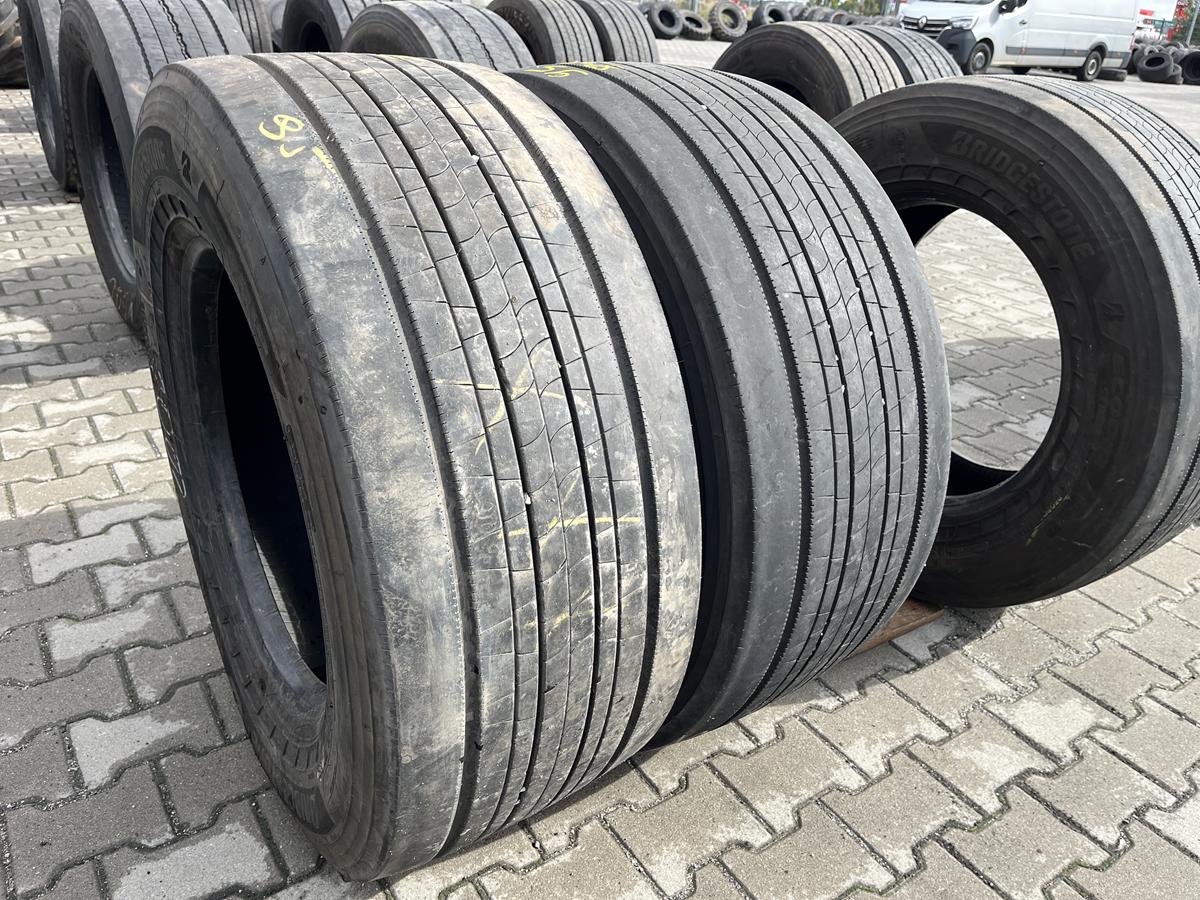 IMG_2904 (Copy) Opony ciężarowe używane prowadzące 385/55R22.5 BRIDGESTONE ECOPIA STEER / 8-9mm - obrazek 1
