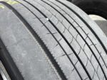 Opony ciężarowe używane prowadzące 385/55R22.5 BRIDGESTONE ECOPIA STEER / 8-9mm - obrazek 4