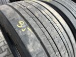 Opony ciężarowe używane prowadzące 385/55R22.5 BRIDGESTONE ECOPIA STEER / 8-9mm - obrazek 3