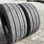 Opony ciężarowe używane przednie 385/55R22.5 BRIDGESTONE DURAVIS R-STEER 002 / 11-12mm