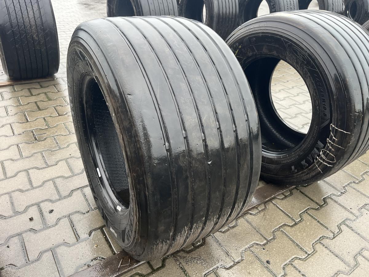 IMG_4139 (Copy) Opona ciężarowa używana naczepowa 445/45R19.5 GOODYEAR KMAX T GEN-2 / 6mm - obrazek 1