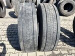 Opony ciężarowe używane prowadzące 315/80R22.5 BRIDGESTONE DURAVIS R-STEER 002 / 8-10mm