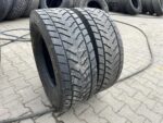 Opony używane ciężarowe napędowe 265/70R17.5 DUNLOP SP446 / Pogłębiany Bieżnik
