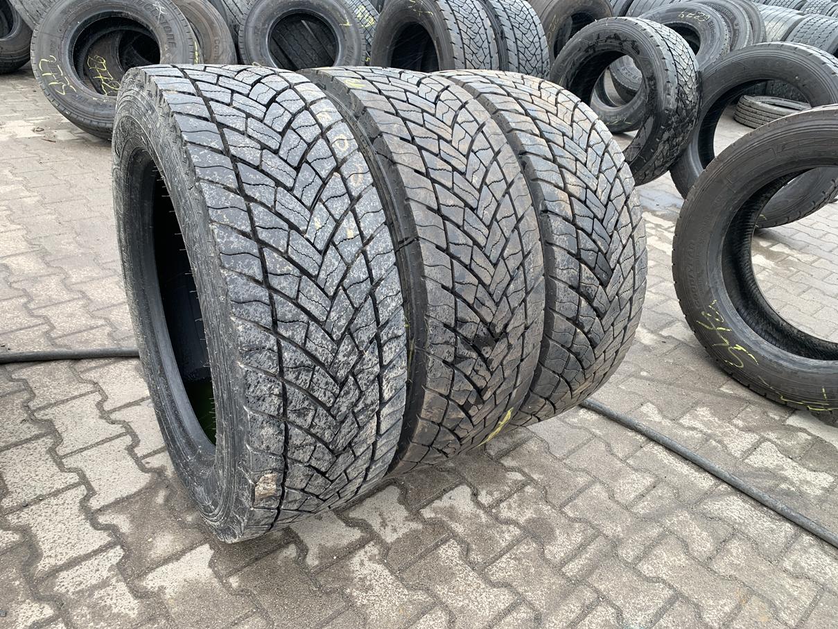 IMG_7060 (Copy) Opony używane ciężarowe napędowe mega 295/55R22.5 GOODYEAR KMAX D / 13-16mm - obrazek 1
