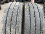 Opony używane ciężarowe naczepowe 235/75R17.5 BRIDGESTONE R-TRAILER 001 / 8-9mm - obrazek 4