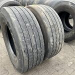 Opony ciężarowe używane naczepowe 385/65R22.5 MICHELIN X MULTI T / 7-8mm